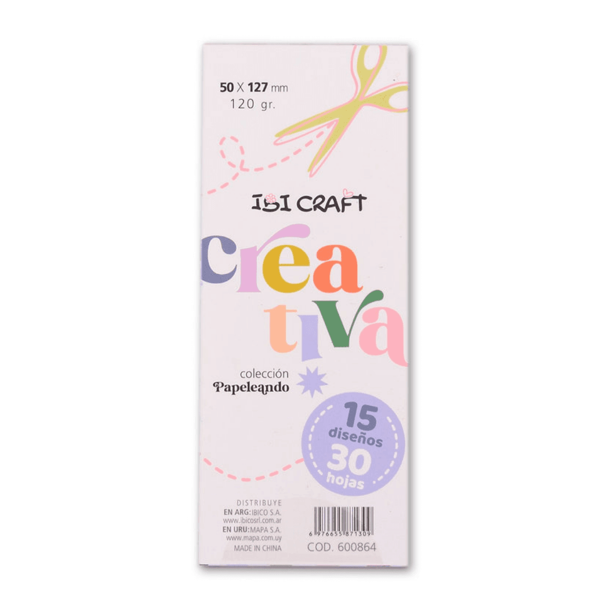 Block Papel Ilustrado - Ibi Craft