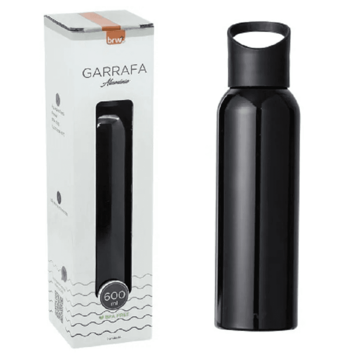 Botella Aluminio 600ml