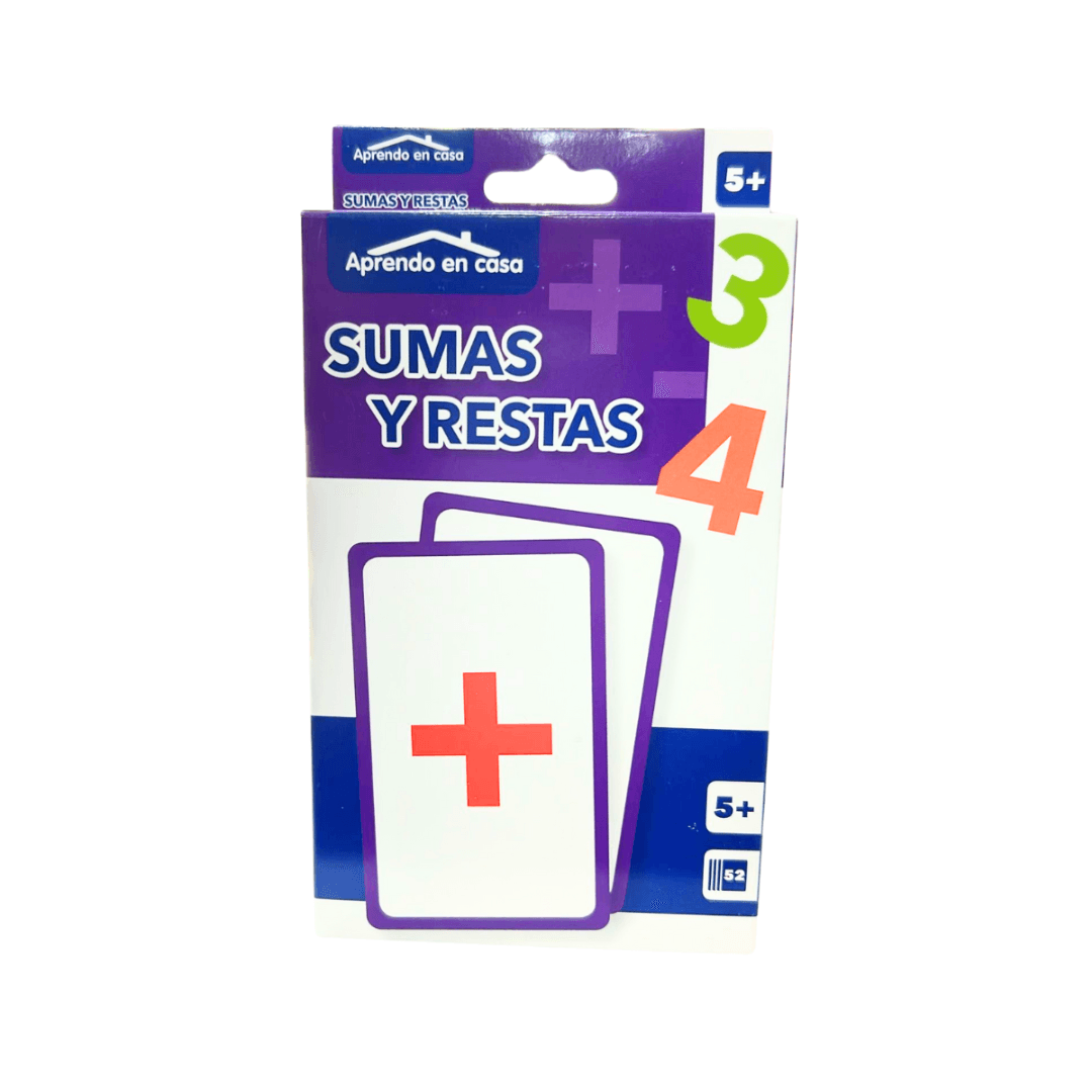 Cartas Didacticas - Sumas y Restas