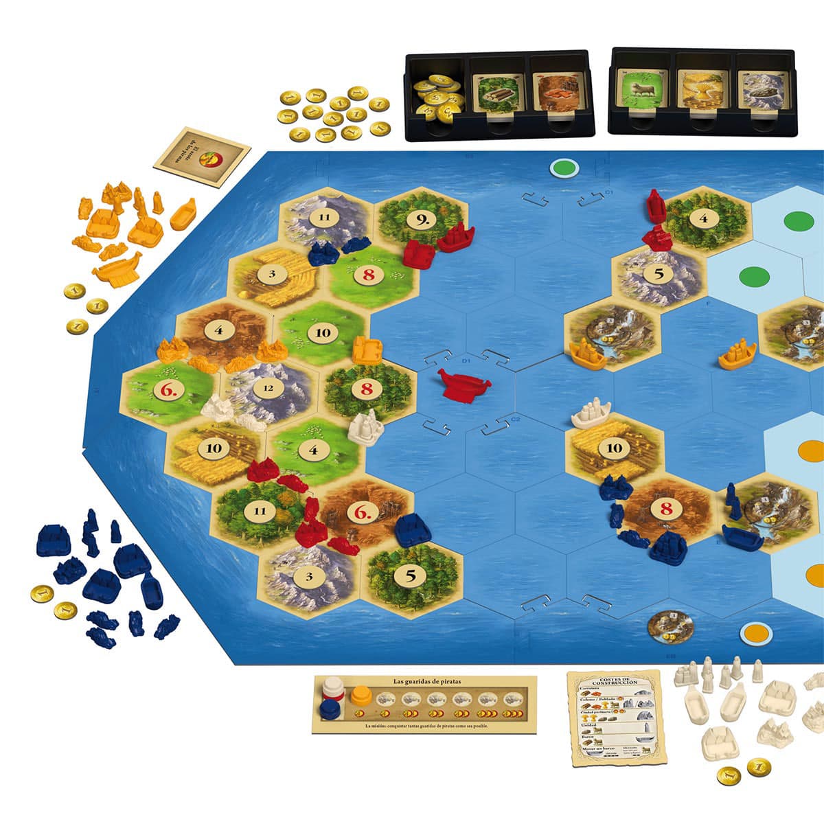 Catan Expansion Piratas y Exploradores - Devir