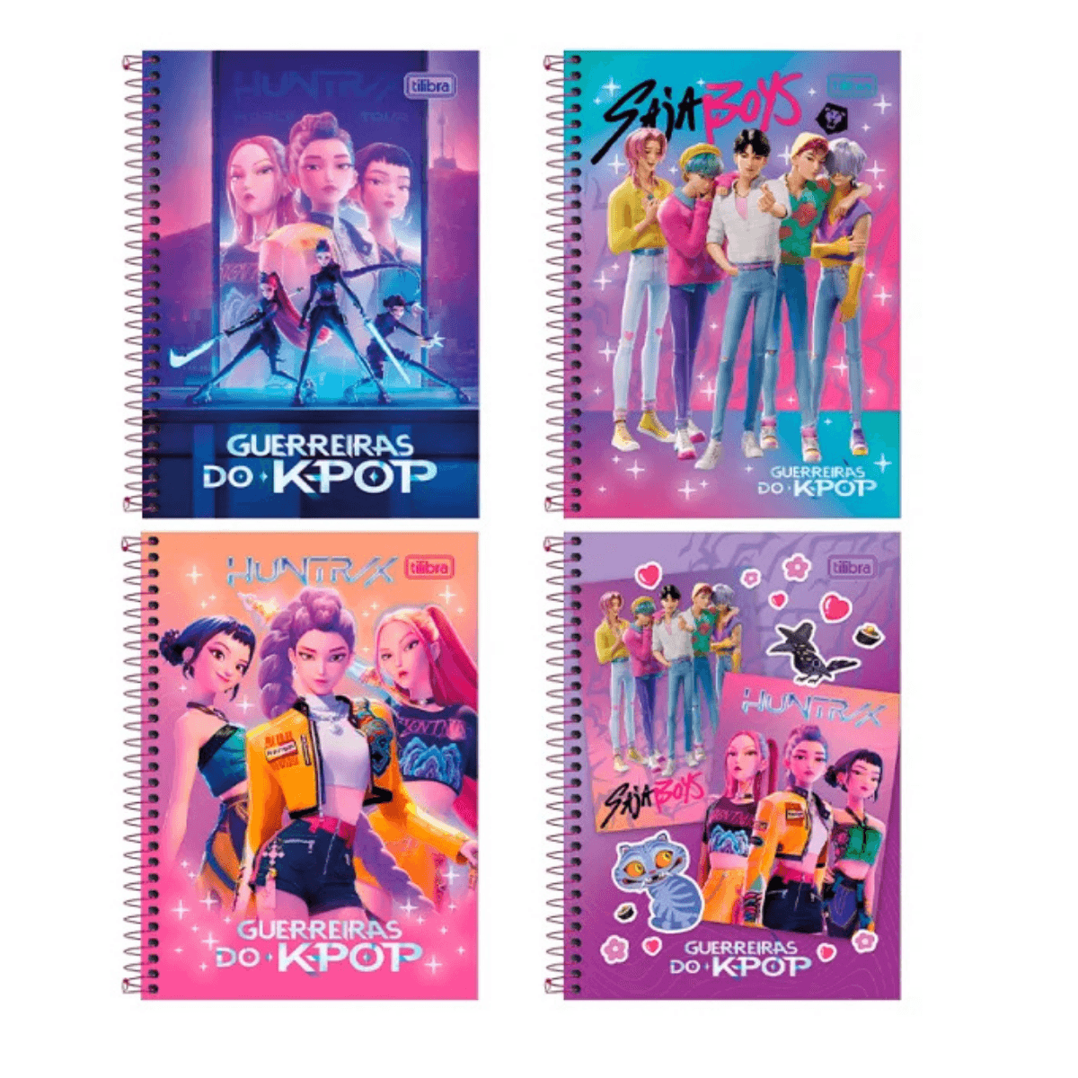 Cuaderno con espiral Guerreras Kpop