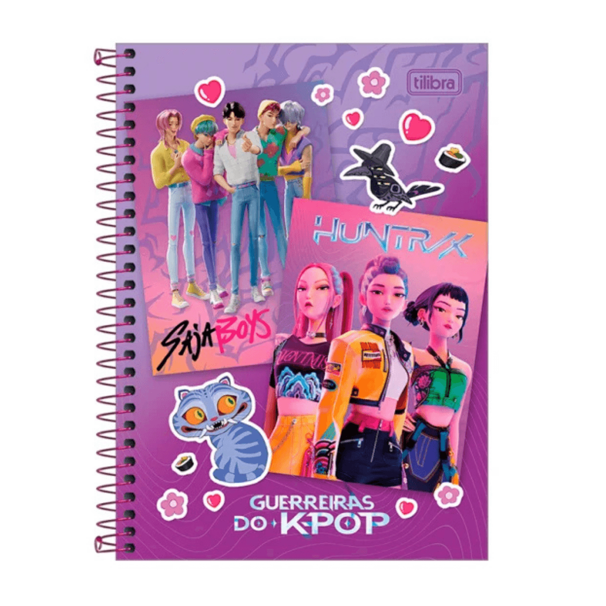 Cuaderno con espiral Guerreras Kpop