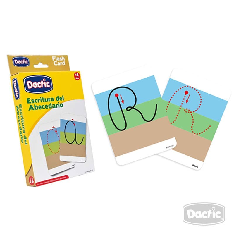 Juego Laminas Escritura Del Abecedario - Dactic