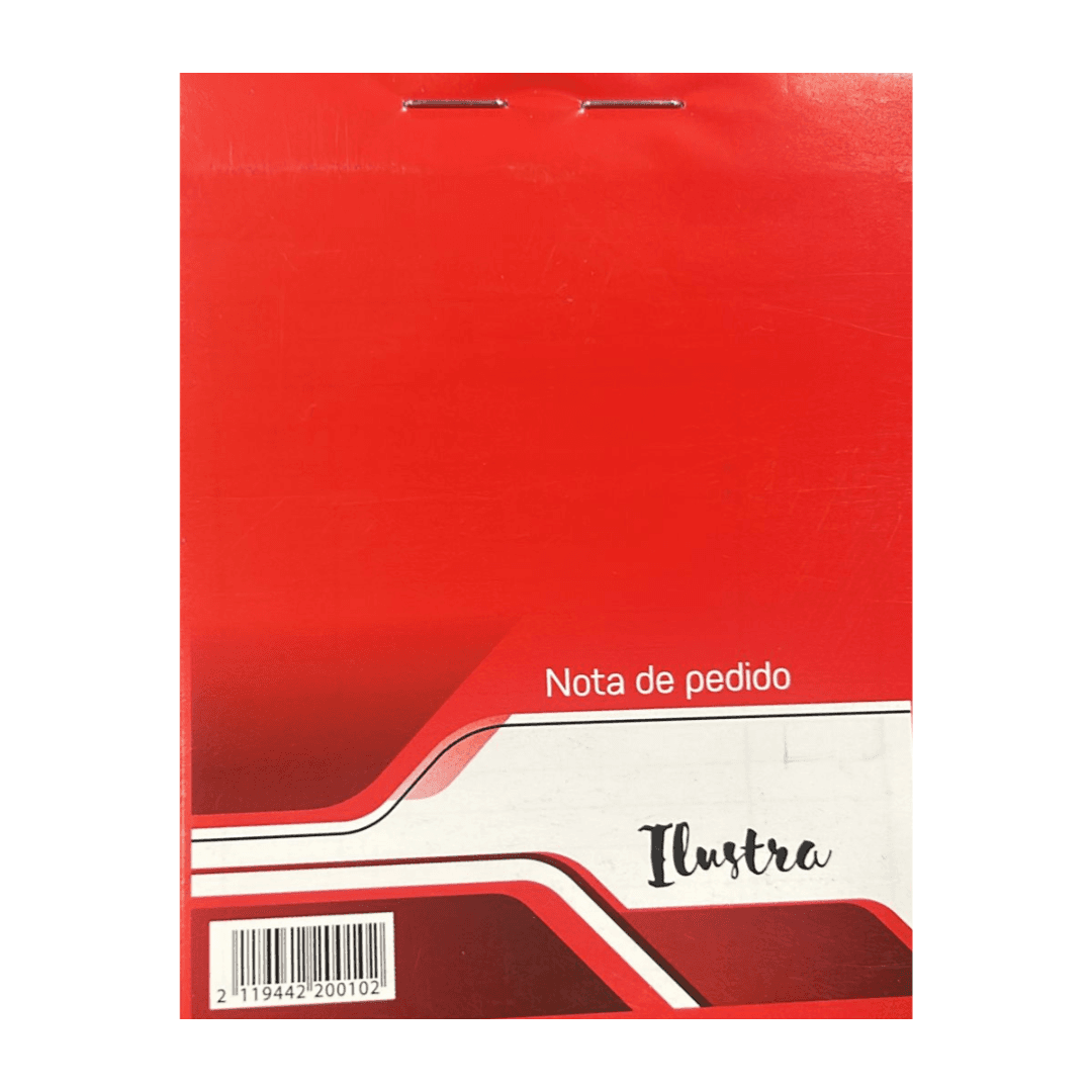 Libreta Nota de Pedidos