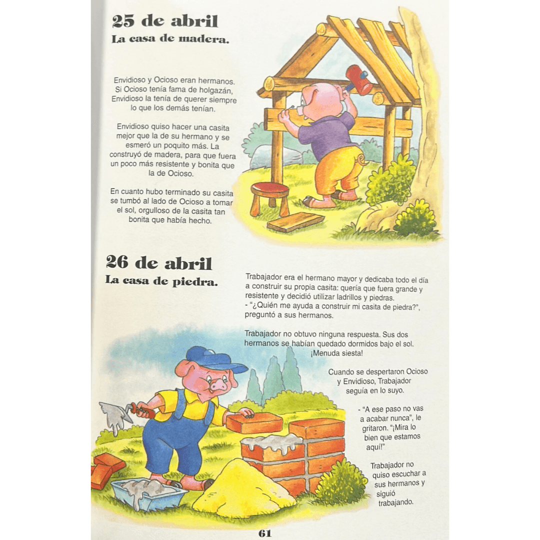 Libro 365 Historias de Animales