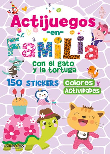 Libro Actijuegos con Stickers