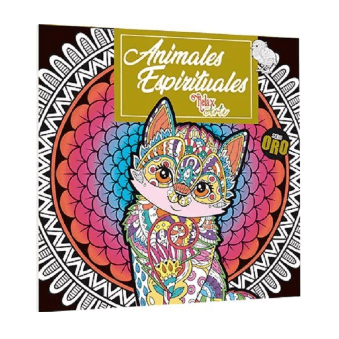 Libro Animales Espirituales para pintar