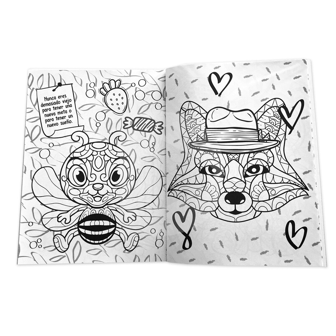 Libro Mandalas de Animales para peques