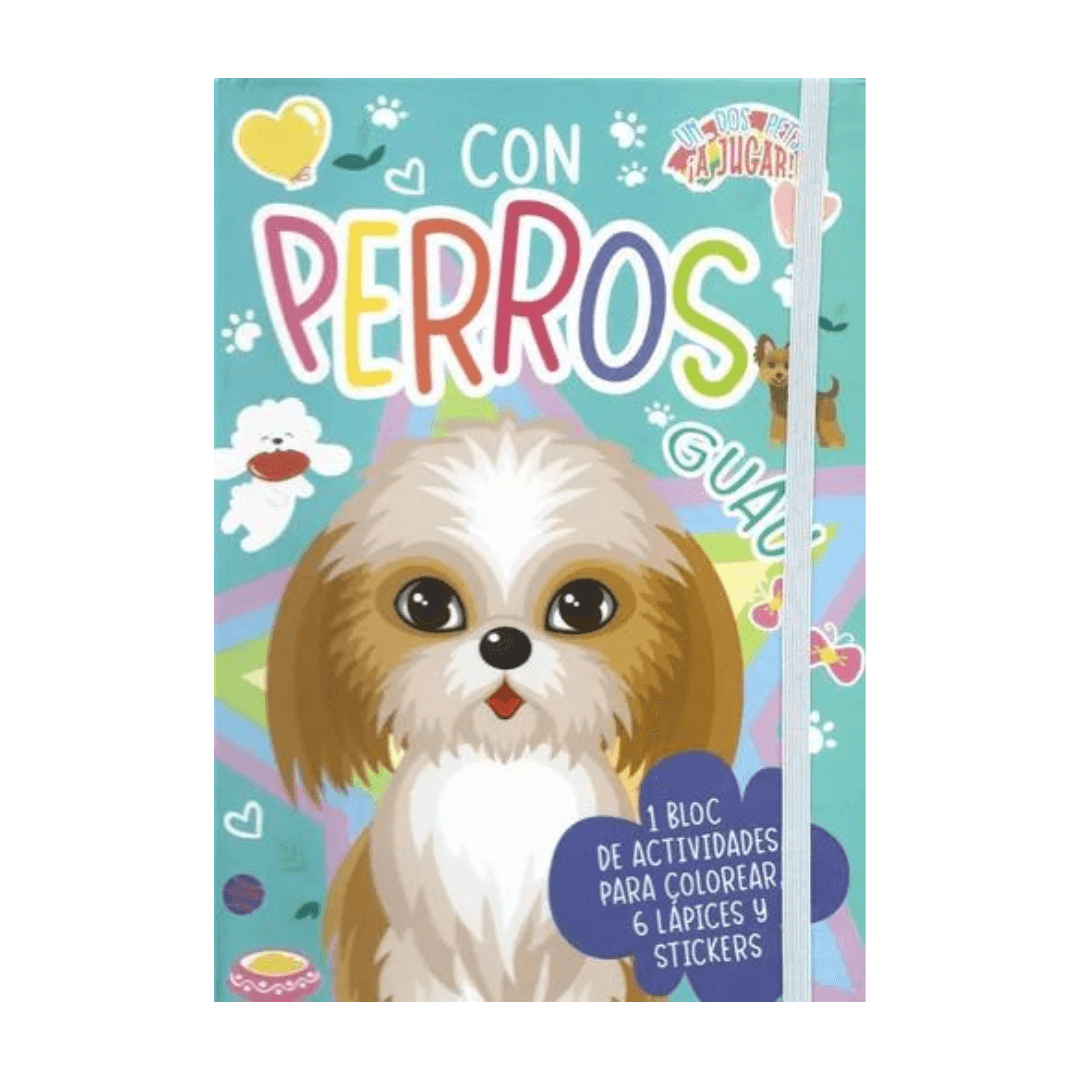 Libro para Colorear con Stickers