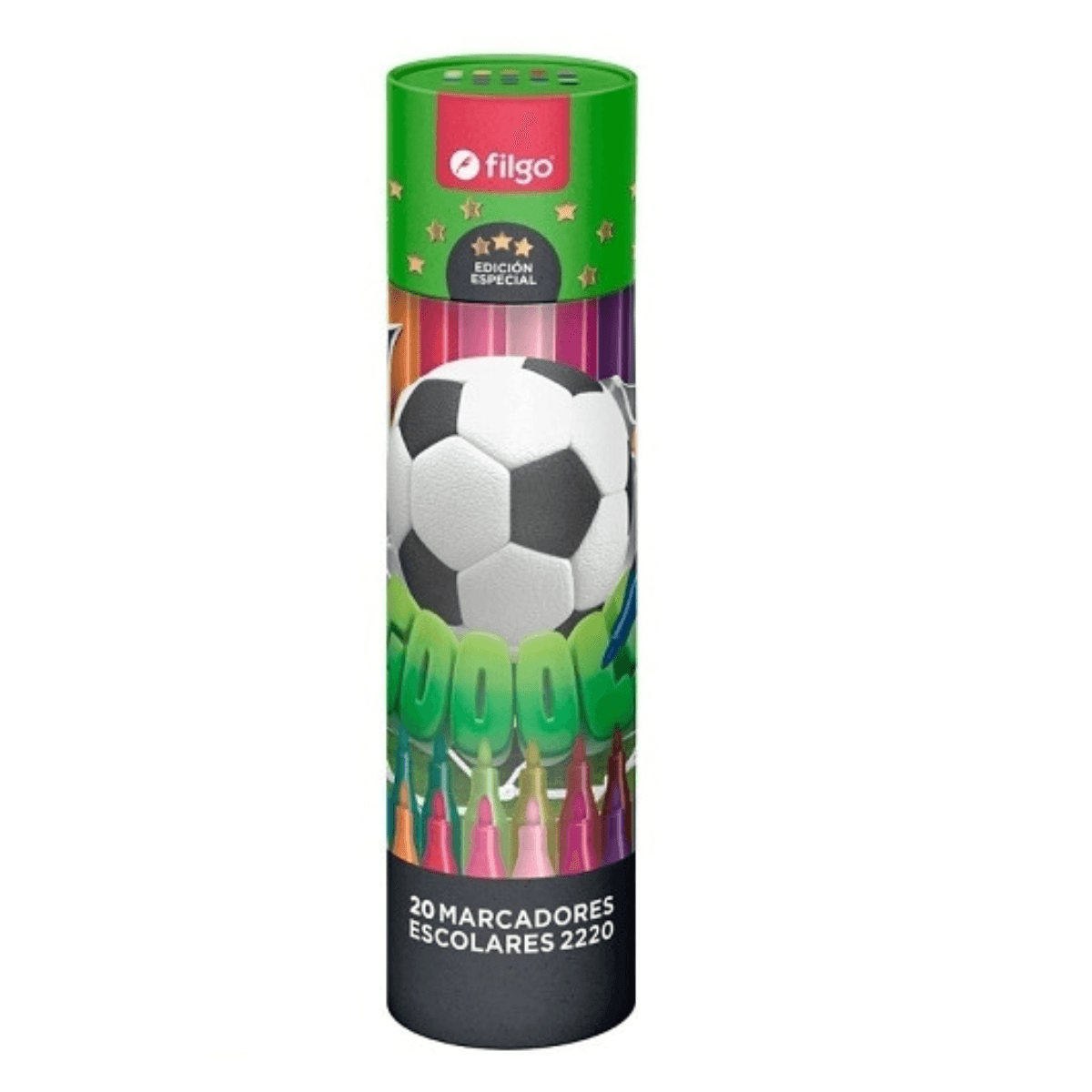 Marcadores Filgo Futbol Tubo X20