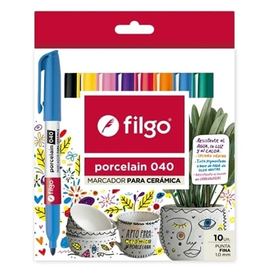 Marcadores para Ceramica x10 - Filgo