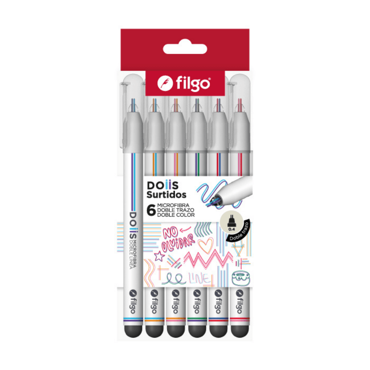 Microfibra Doble Linea Doiis - Filgo