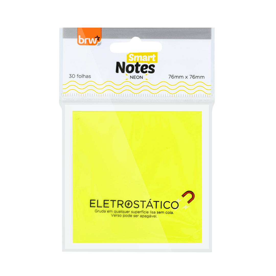 Notas adhesivas 30 hojas Electrostaticas BRW