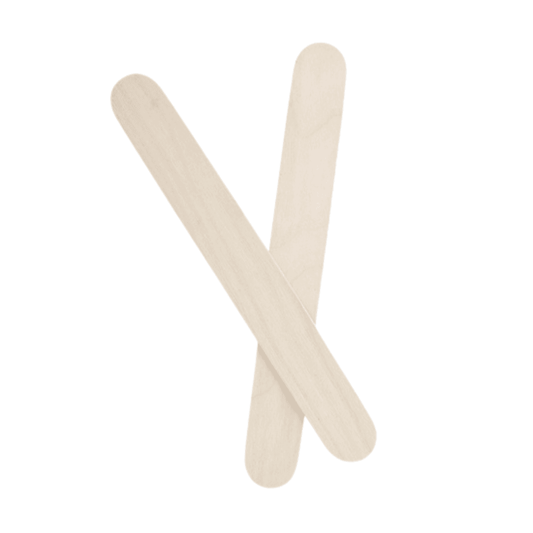Palito Helado Jumbo Natural - 25 Unidades
