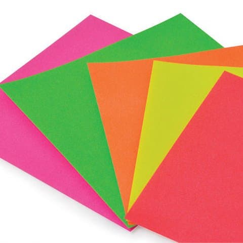 Papel Glase Fluor