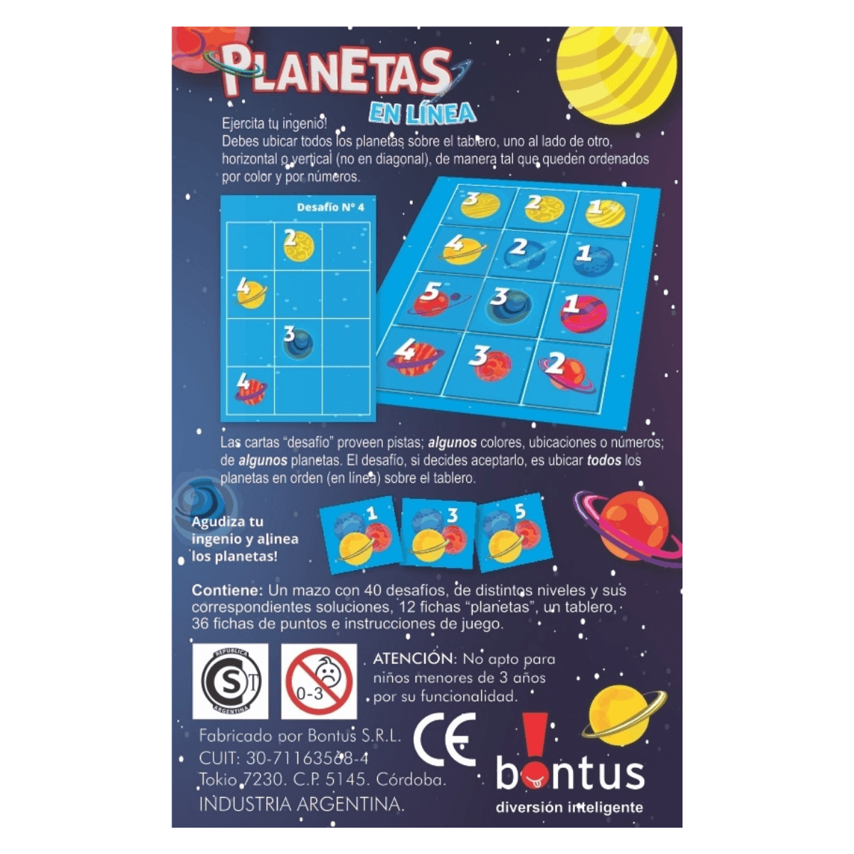 Planetas en linea - Bontus