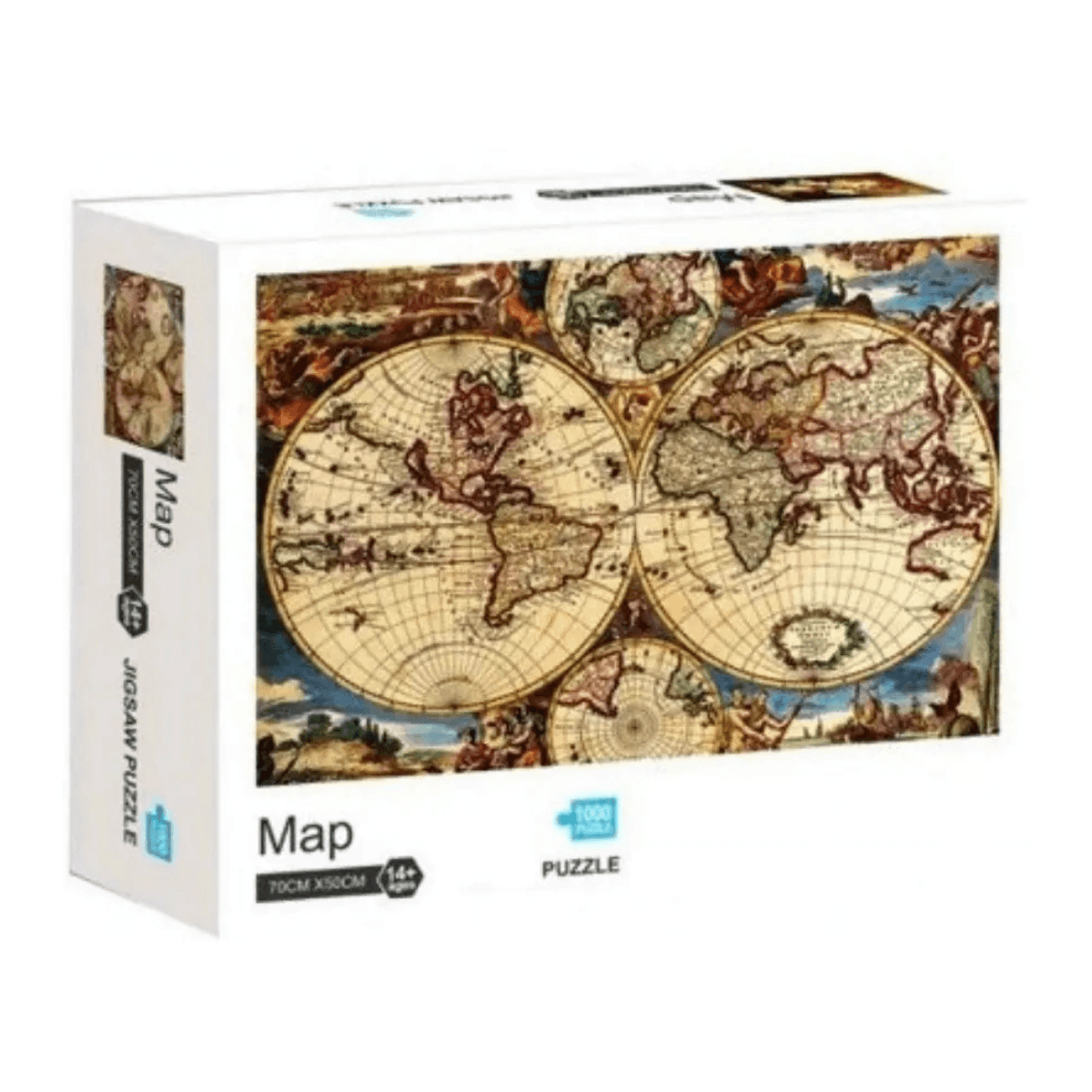 Puzzle 1000 Piezas - Mapa
