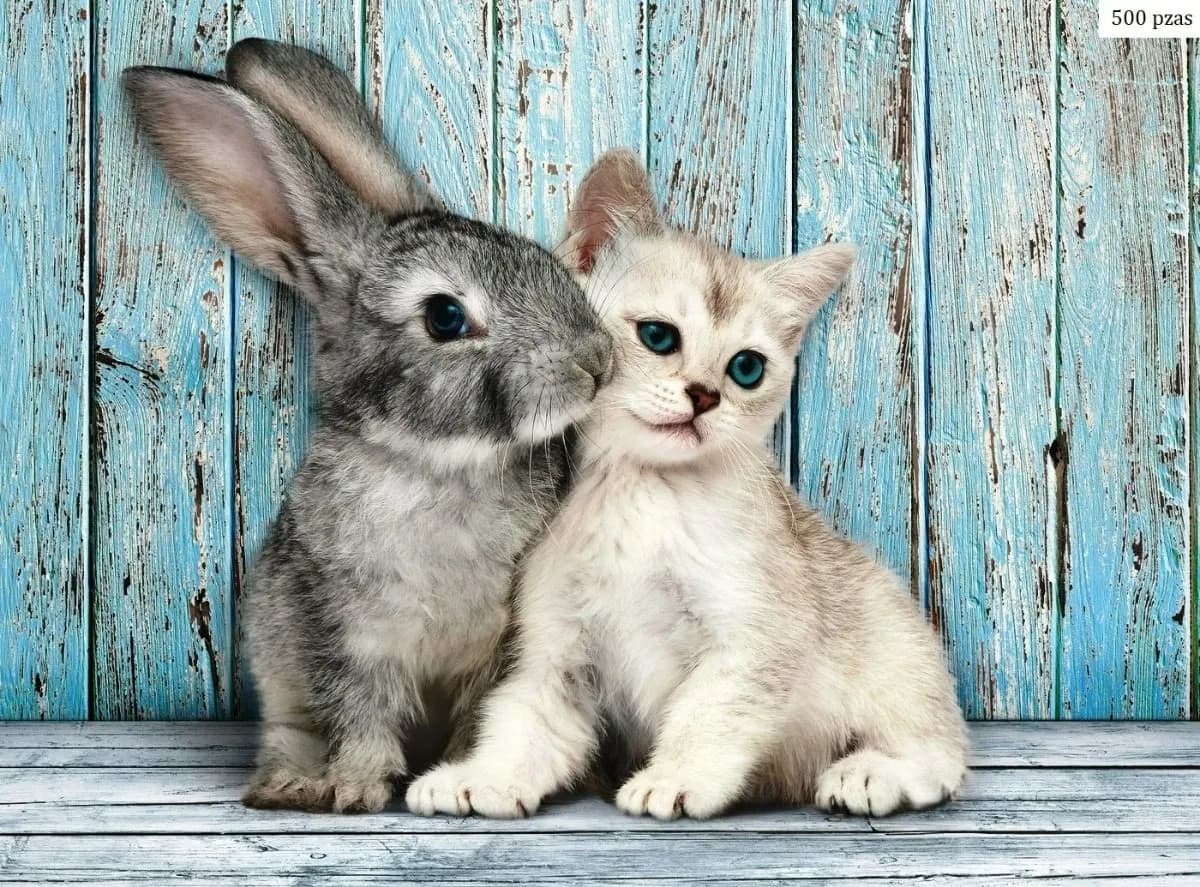 Puzzle 500 Piezas Clementoni Cat Bunny