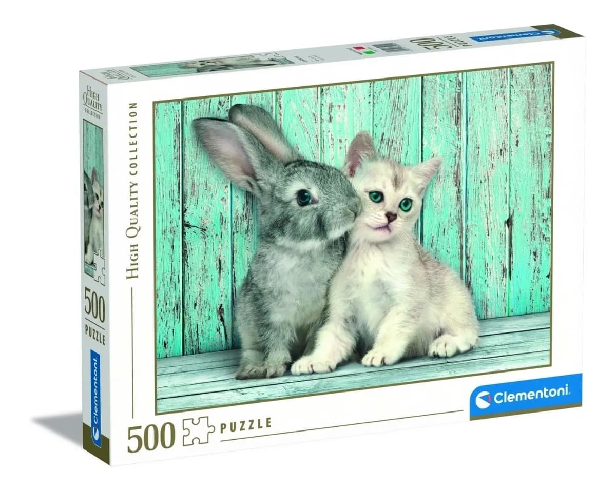Puzzle 500 Piezas Clementoni Cat Bunny