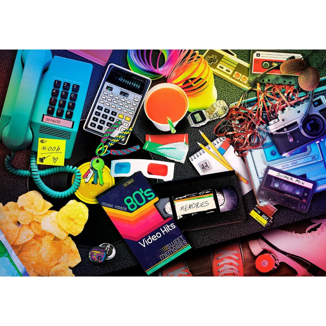 Puzzle Clementoni 1000 piezas - 80 Nostalgia