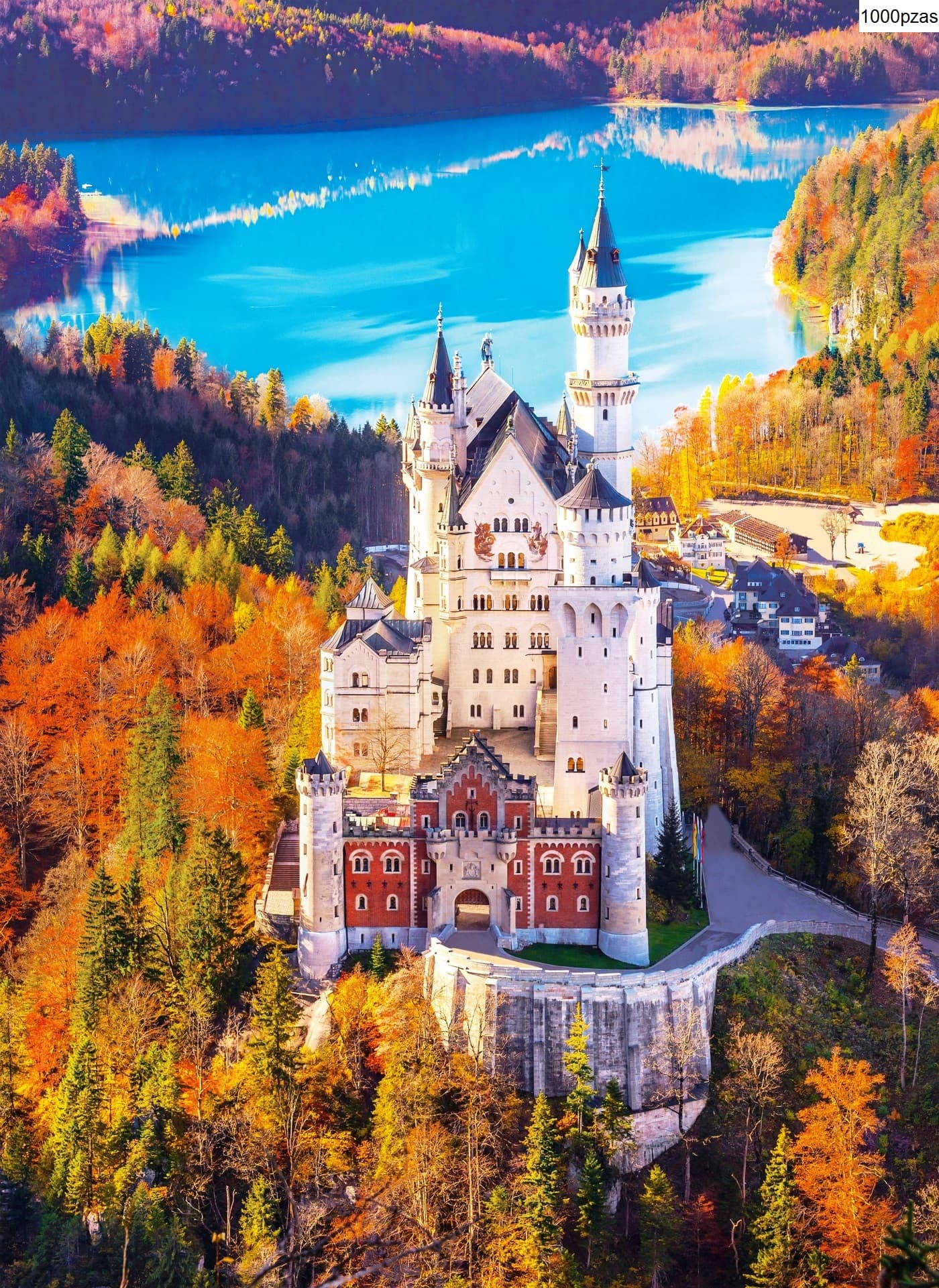 Puzzle Clementoni 1000 piezas - Alemania