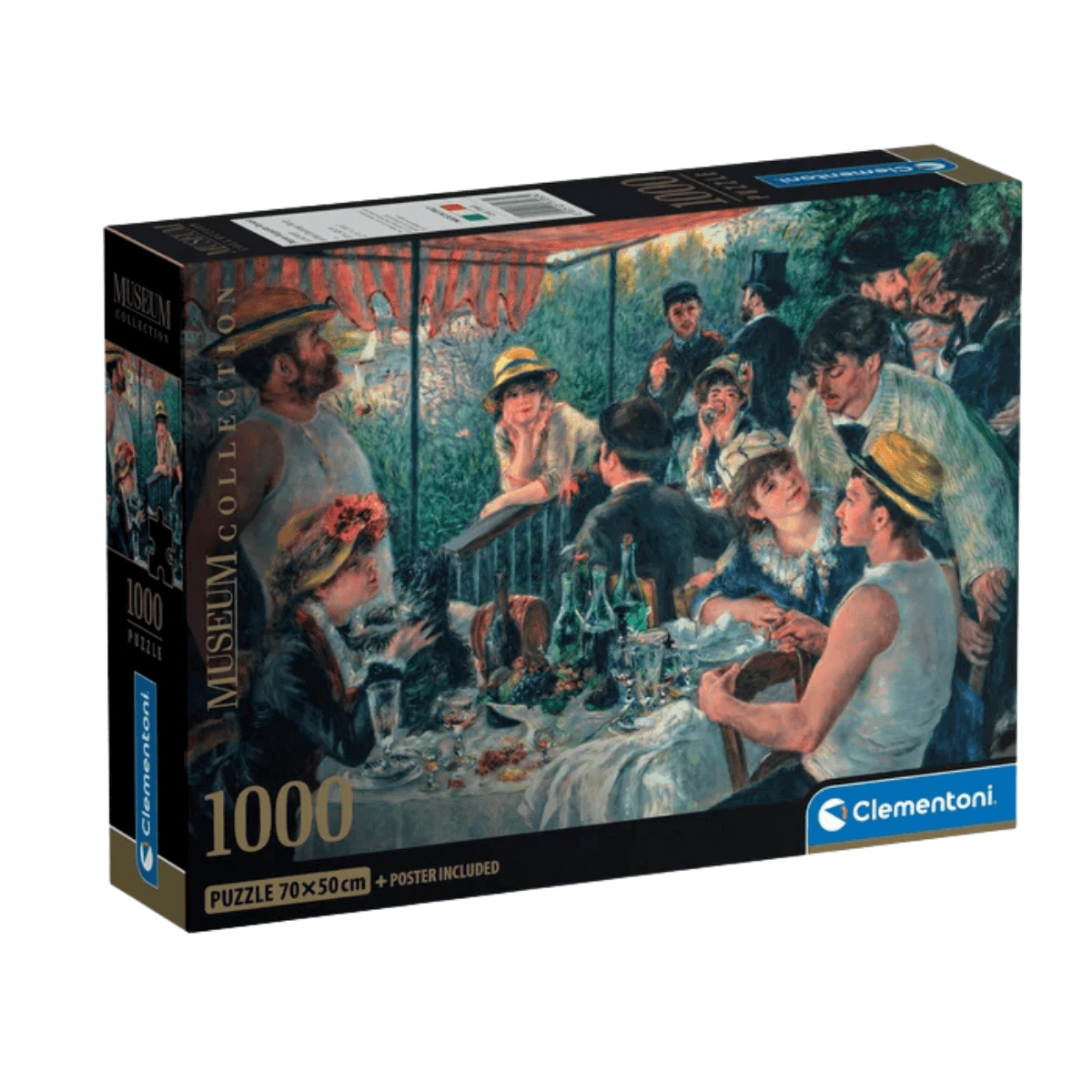 Puzzle Clementoni 1000 piezas - Almuerzo de los Remeros Renoir