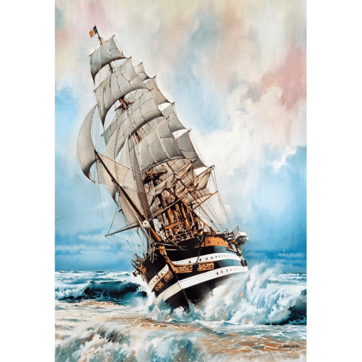 Puzzle Clementoni 1000 piezas - Amerigo Vespucci