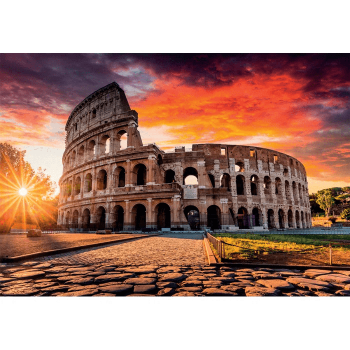 Puzzle Clementoni 1000 Piezas - Atardecer Coliseo Romano