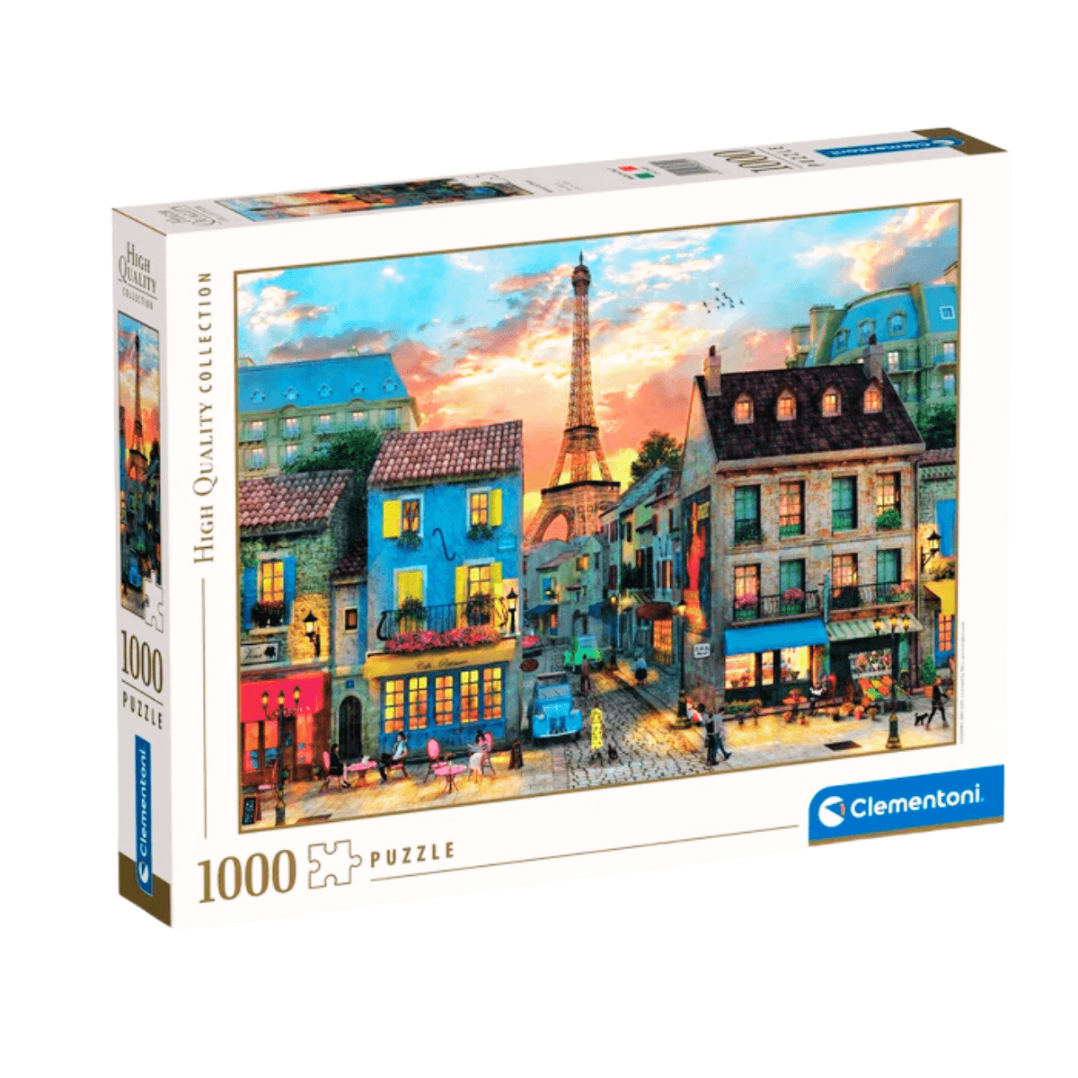 Puzzle Clementoni 1000 piezas - Calles de Paris