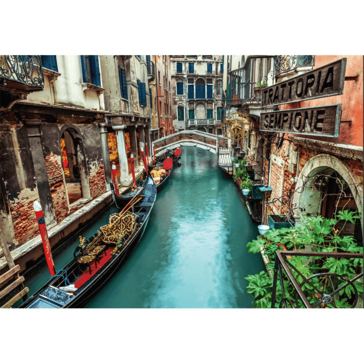 Puzzle Clementoni 1000 piezas - Canal de Venecia