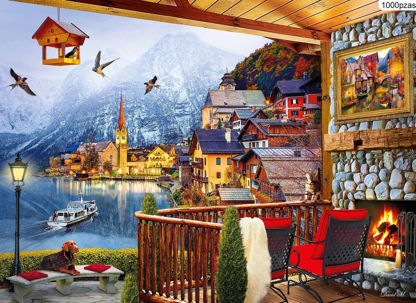 Puzzle Clementoni 1000 piezas - Hallstatt