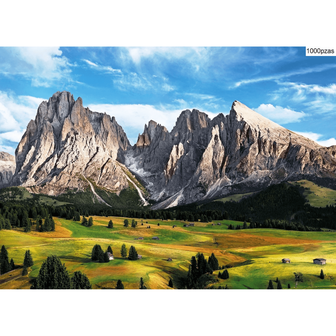 Puzzle Clementoni 1000 piezas - Los Alpes