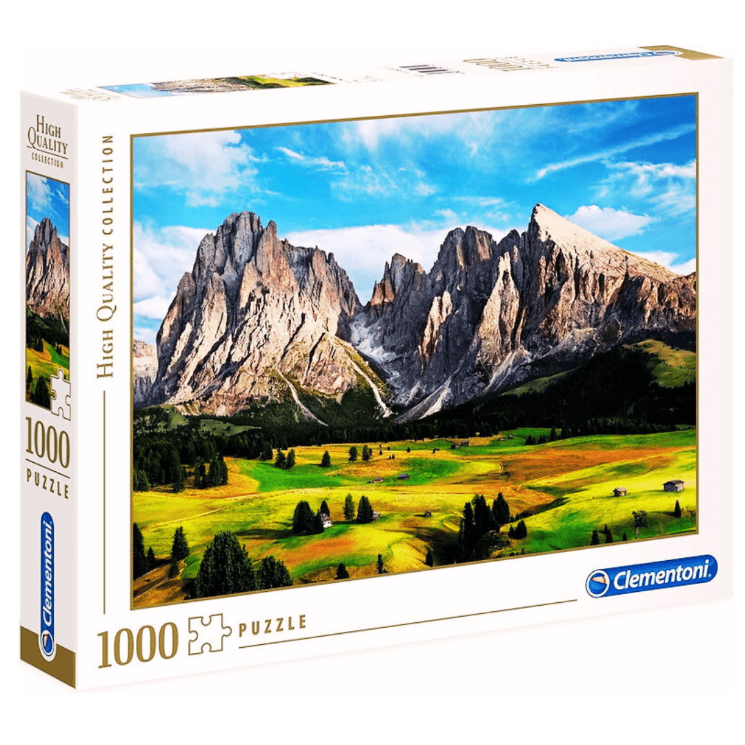 Puzzle Clementoni 1000 piezas - Los Alpes