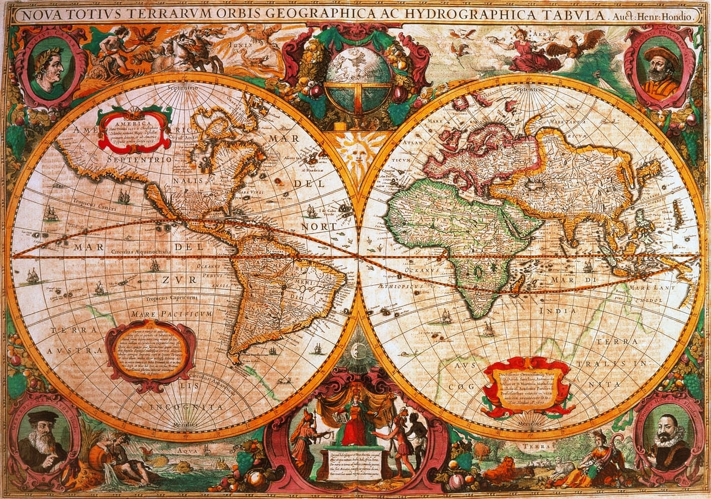 Puzzle Clementoni 1000 piezas - Mapa
