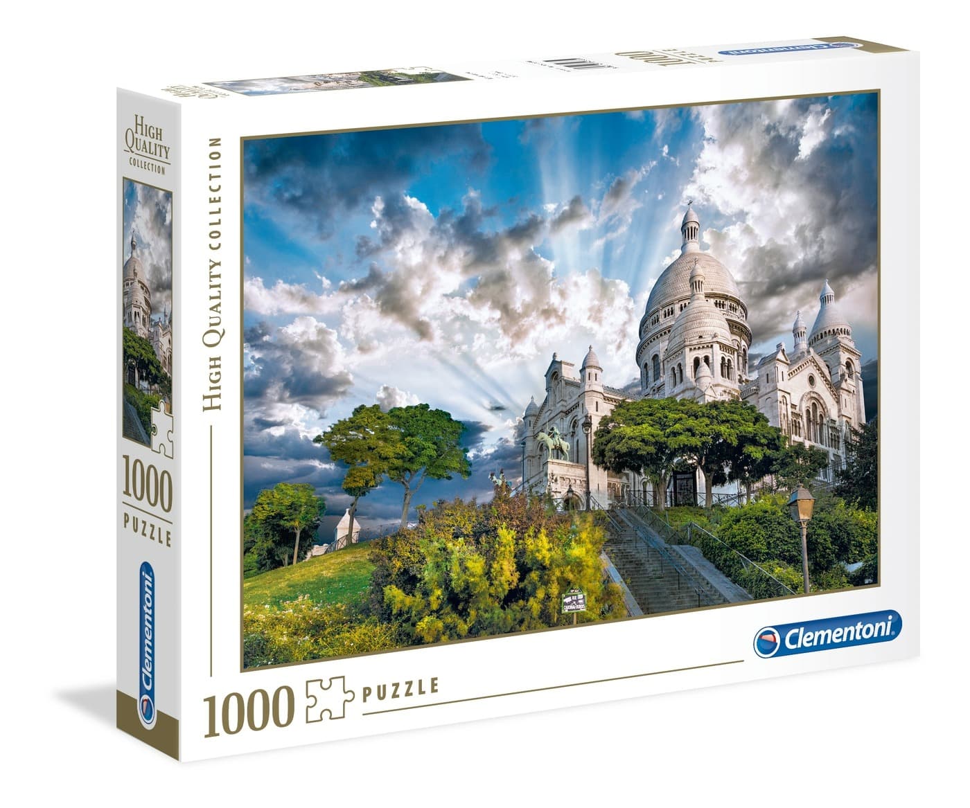 Puzzle Clementoni 1000 piezas - Montmartre