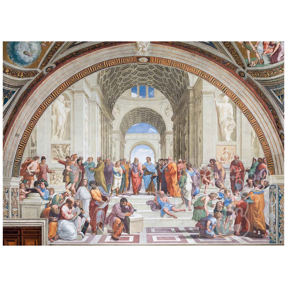 Puzzle Clementoni 1000 piezas - Rafael Escuela de Atenas