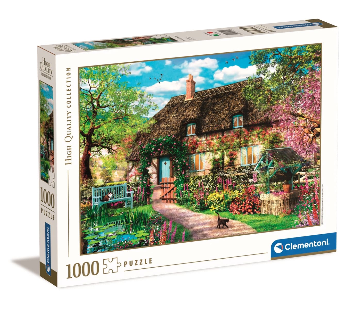 Puzzle Clementoni 1000 piezas - The Old Cottage