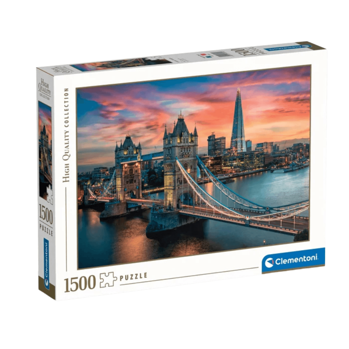 Puzzle Clementoni 1500 piezas - Crepusculo de Londres