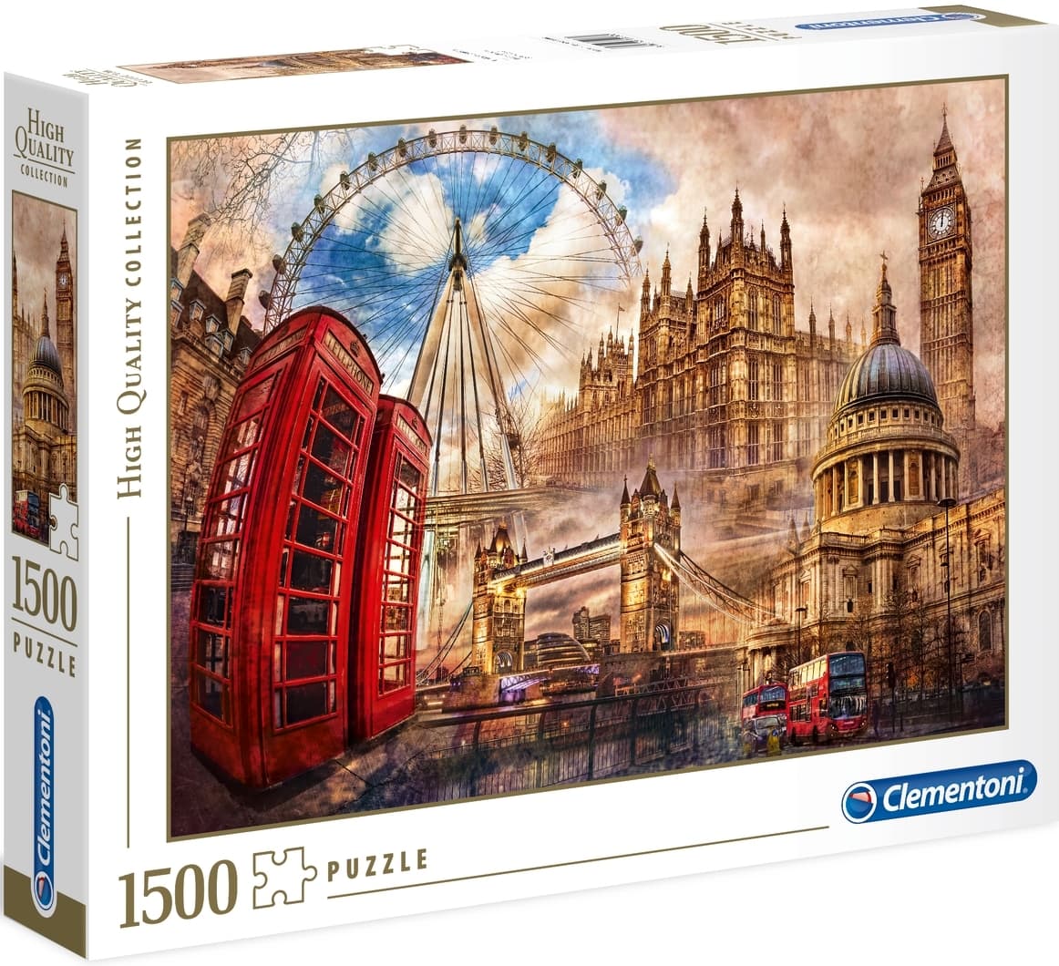 Puzzle Clementoni 1500 piezas - Londres