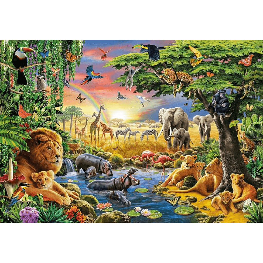 Puzzle Clementoni 2000 piezas - Africa