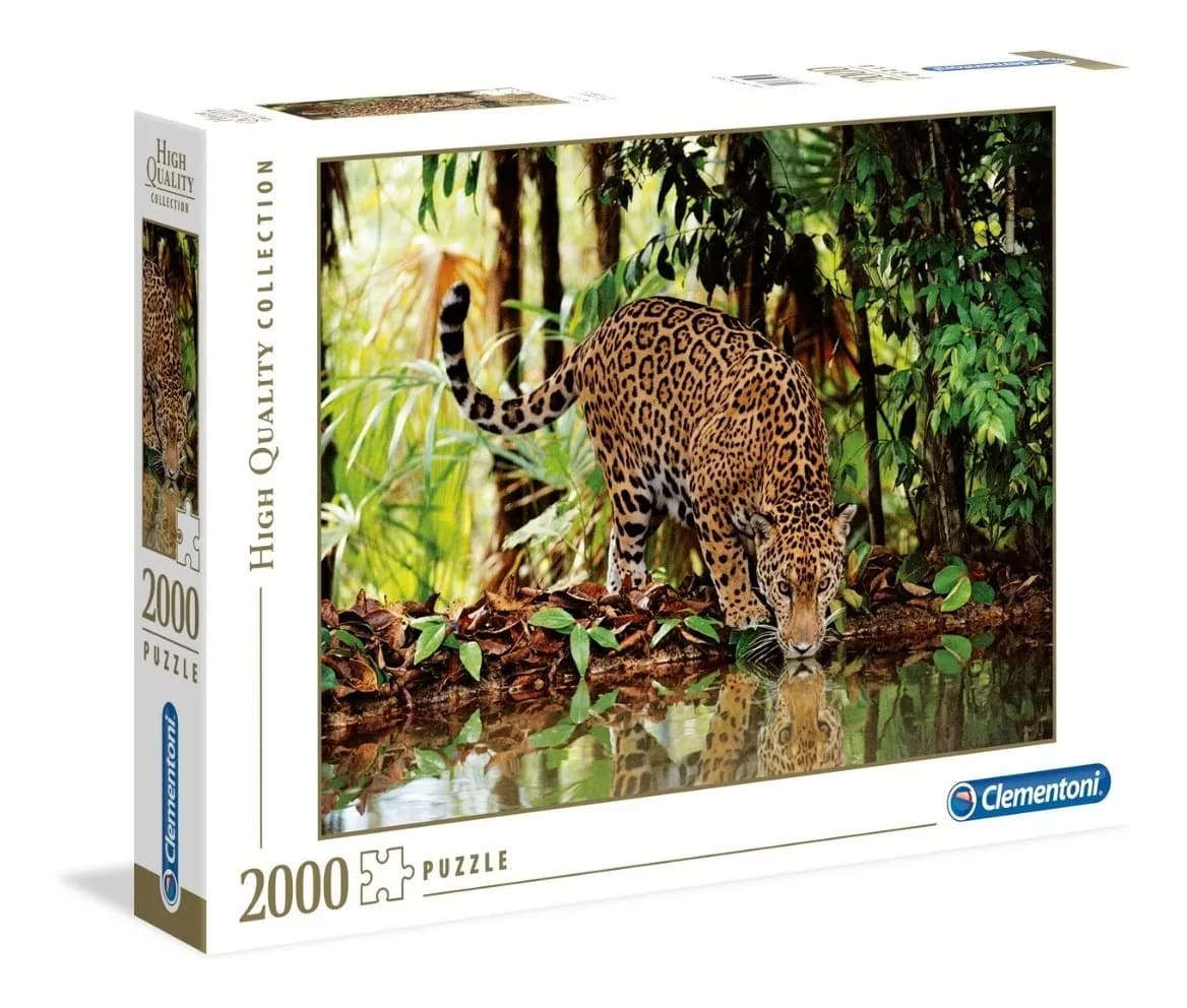Puzzle Clementoni 2000 piezas - Leopardo
