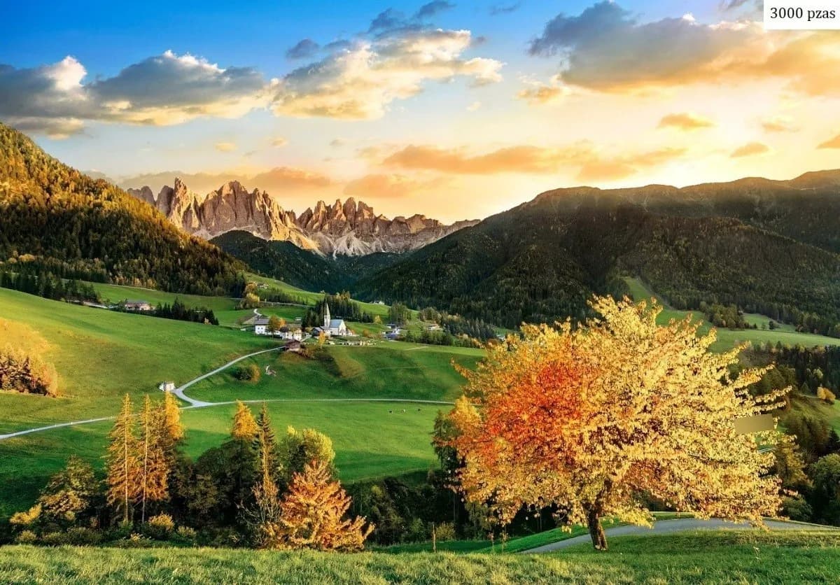 Puzzle Clementoni 3000 piezas - Los Alpes