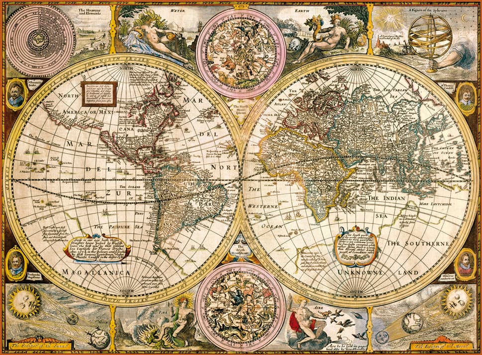 Puzzle Clementoni 3000 piezas - Old Map