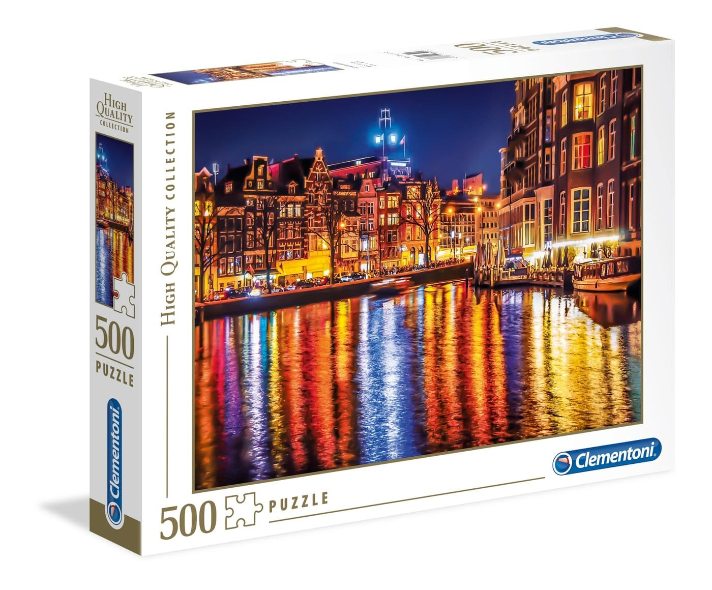 Puzzle Clementoni 500 piezas - Amsterdam