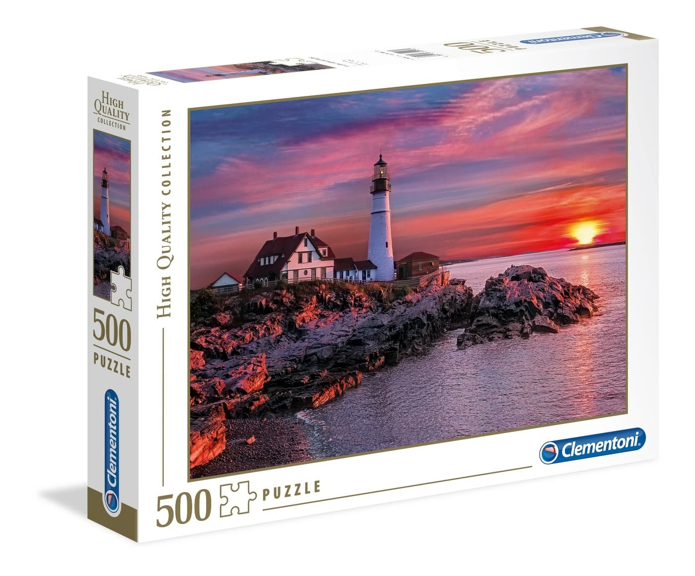 Puzzle Clementoni 500 piezas - Faro de Portland