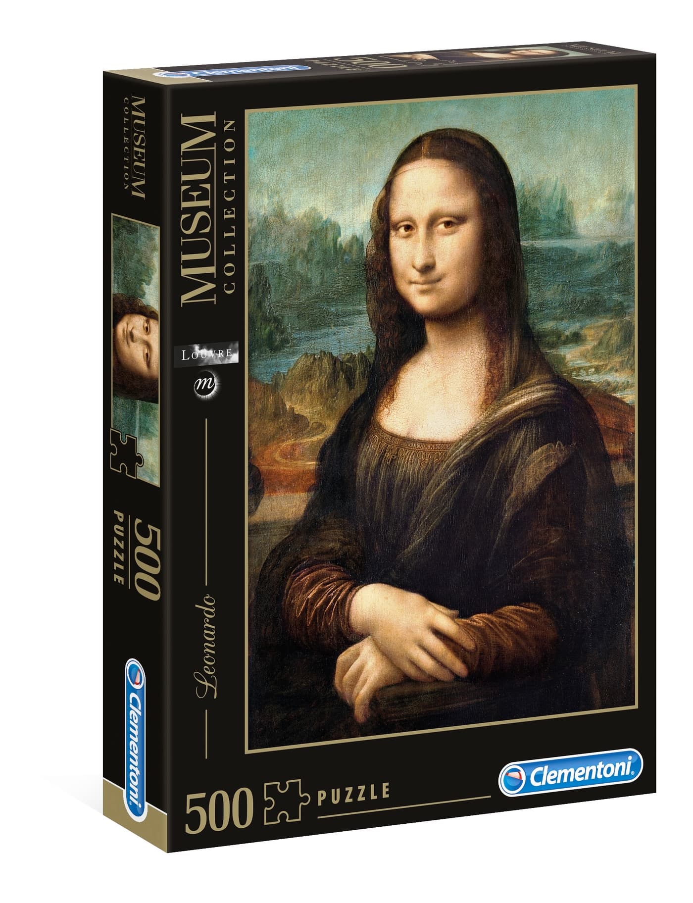 Puzzle Clementoni 500 piezas - Gioconda - Da Vinci