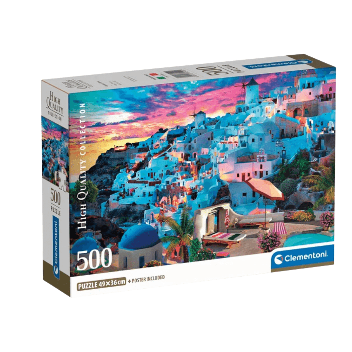 Puzzle Clementoni 500 piezas - Grecia