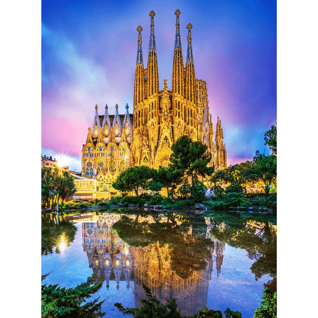 Puzzle Clementoni 500 piezas - Sagrada Familia Barcelona