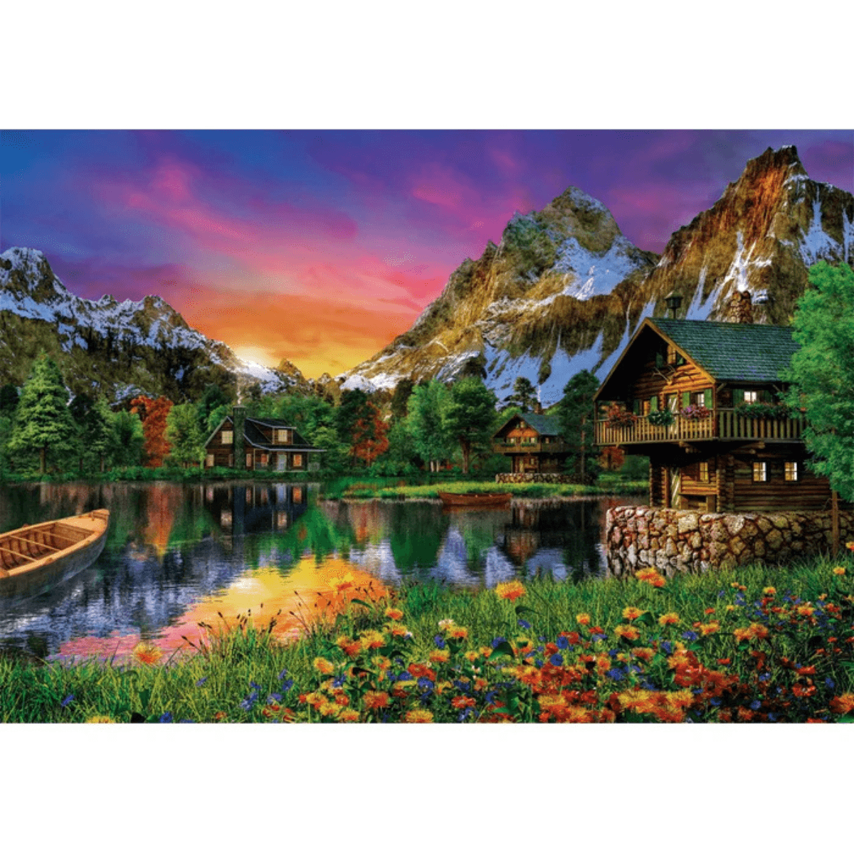 Puzzle Clementoni 6000 piezas - Alpes