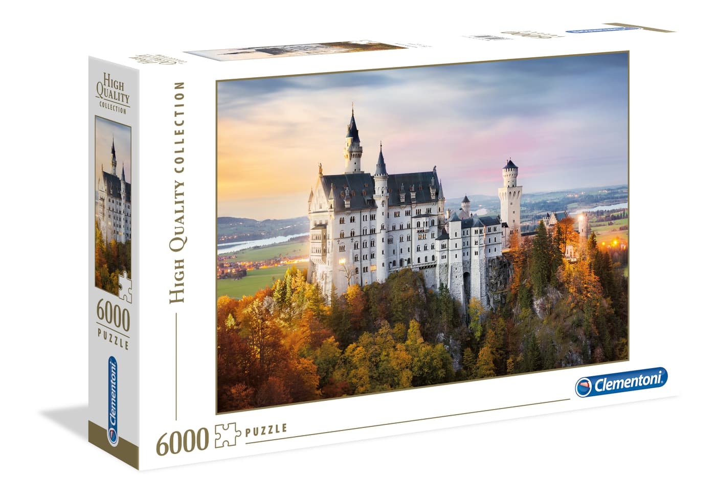 Puzzle Clementoni 6000 piezas - Neuschwanstein